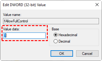 Allow Full Control