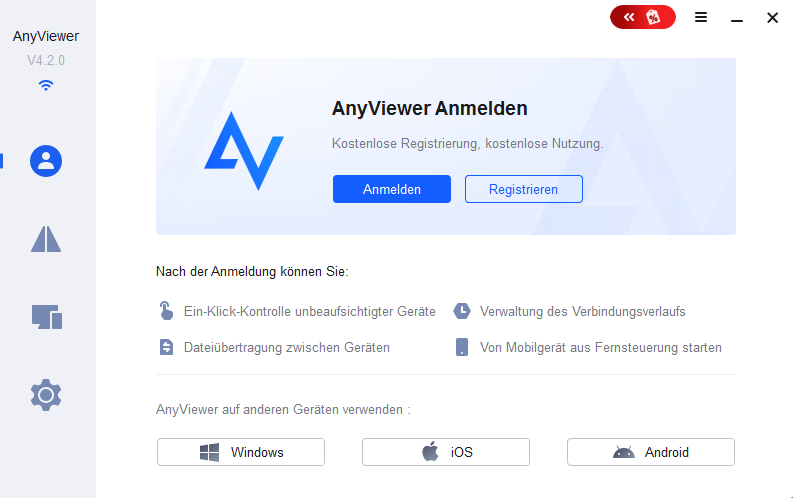 anmelden