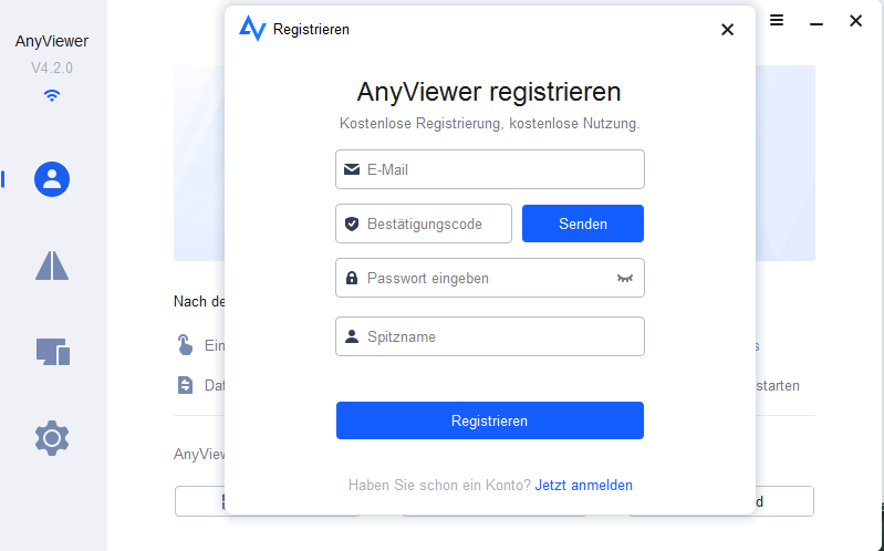 registrieren